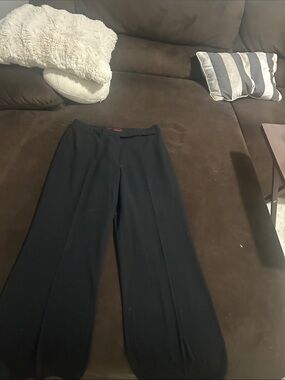Merona Black Wide-Leg Dress Pants